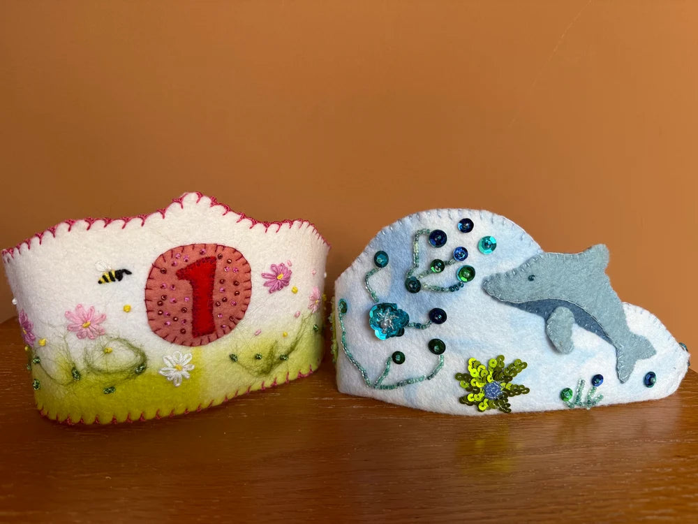 Eentje van Margo workshop - Vilten kroon maken 27 september