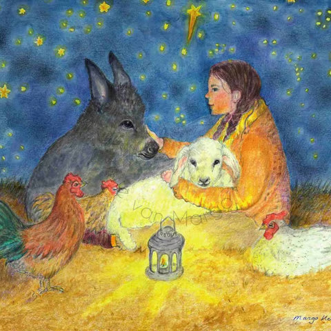 Mitten in einer Winternacht