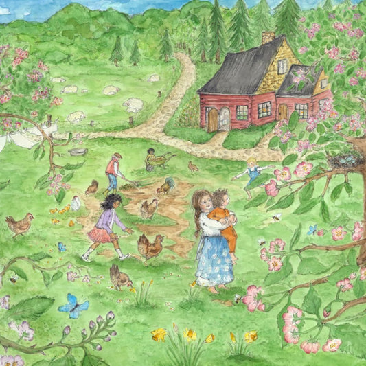 Het rode huis in de lente (2.31)