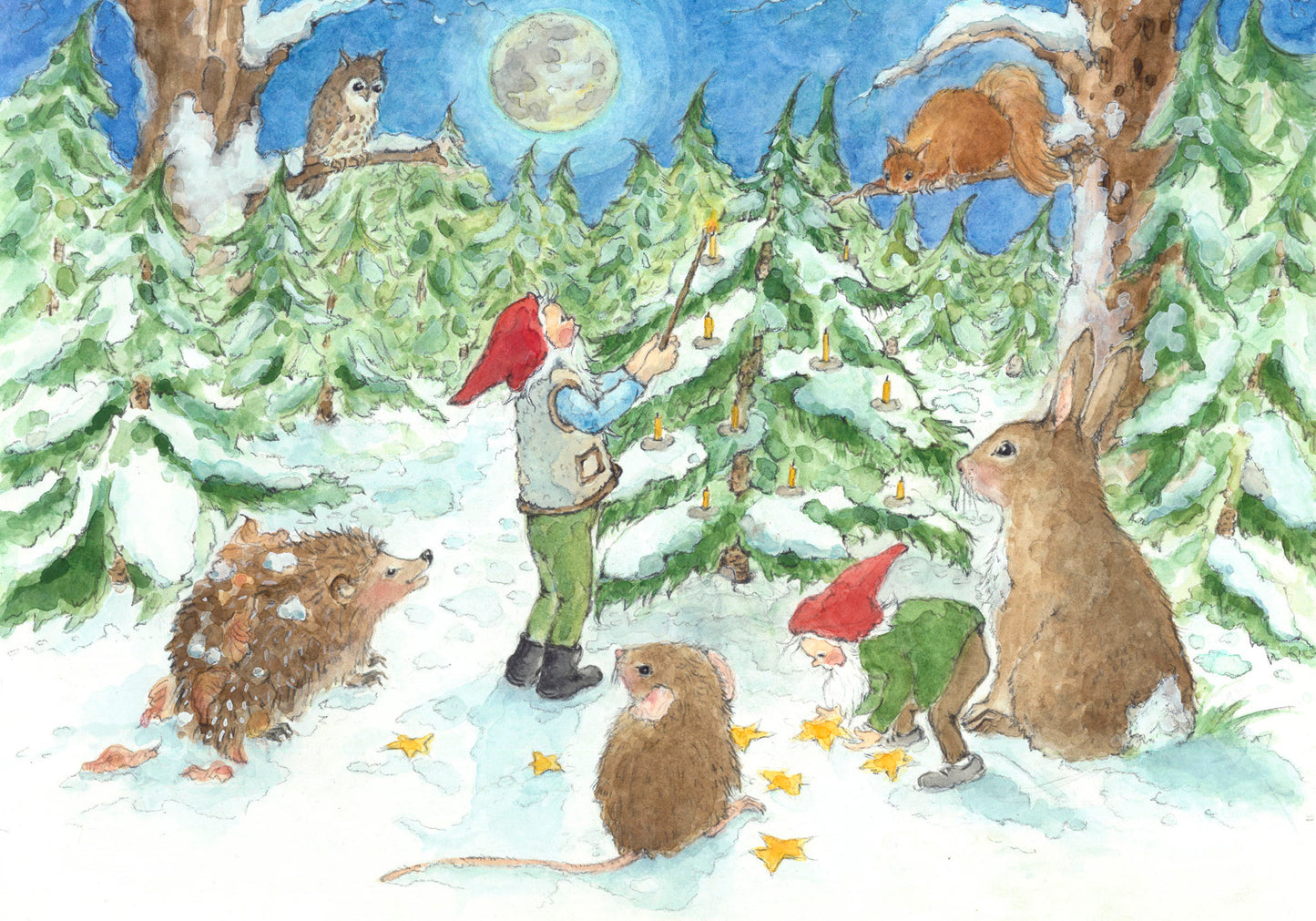 Weihnachten im Wald 