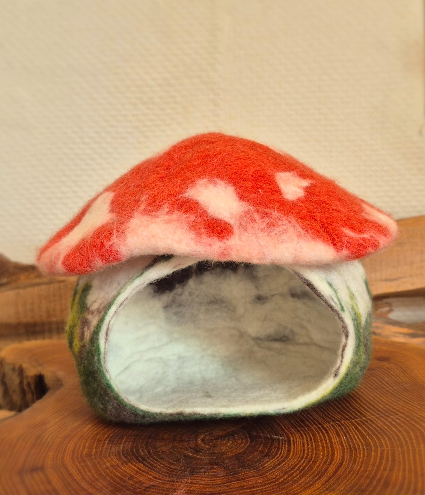 Paddestoel voor op de Jaartafel