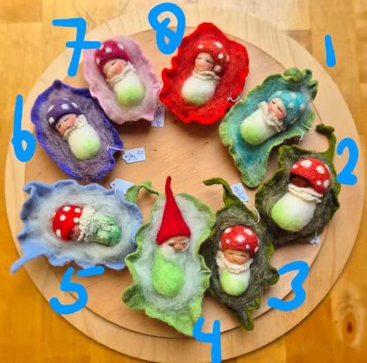 Paddestoelkindje of kabouter baby