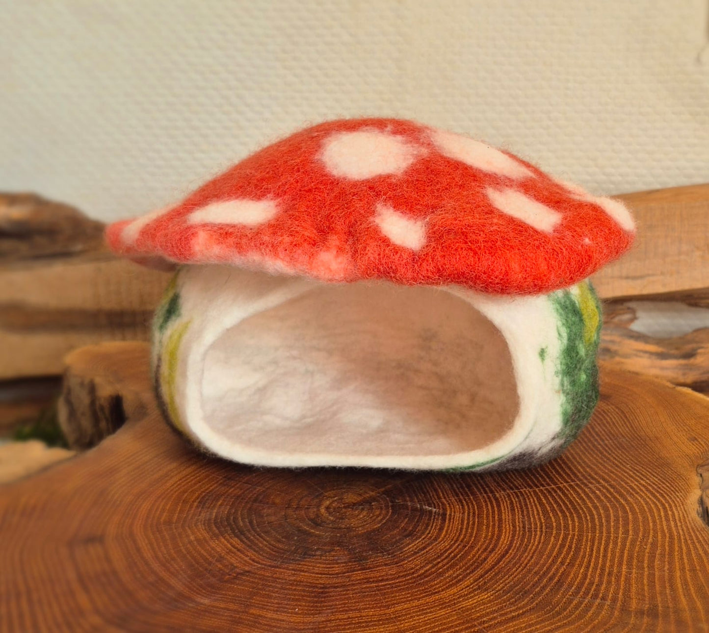 Paddestoel Huisje B voor op de Jaartafel