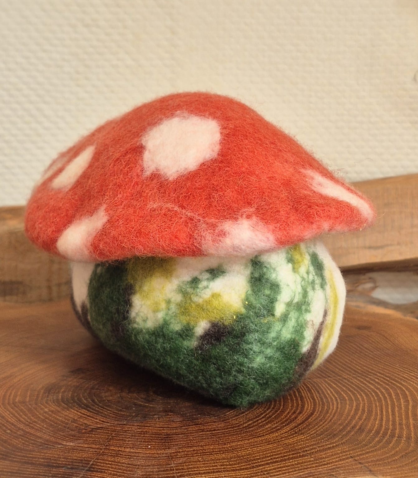 Paddestoel Huisje B voor op de Jaartafel
