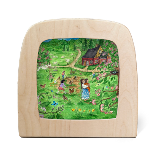 Het rode huisje in.......
