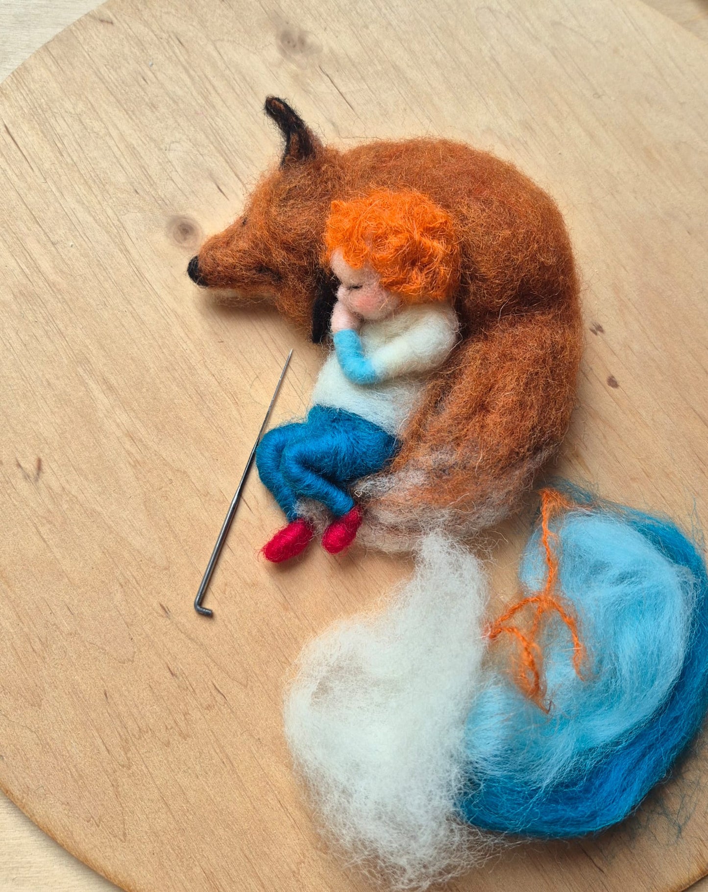 Workshop zum Thema Wollfilz