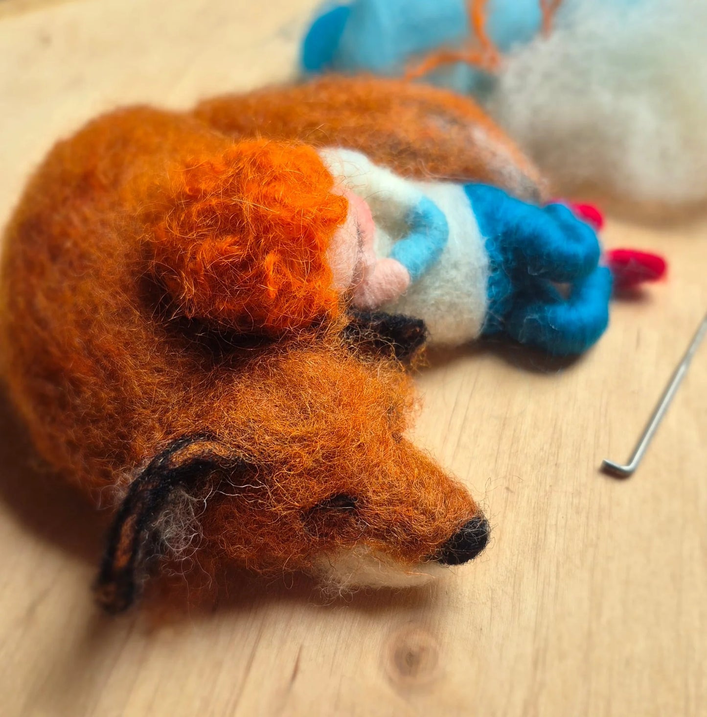 Workshop zum Thema Wollfilz